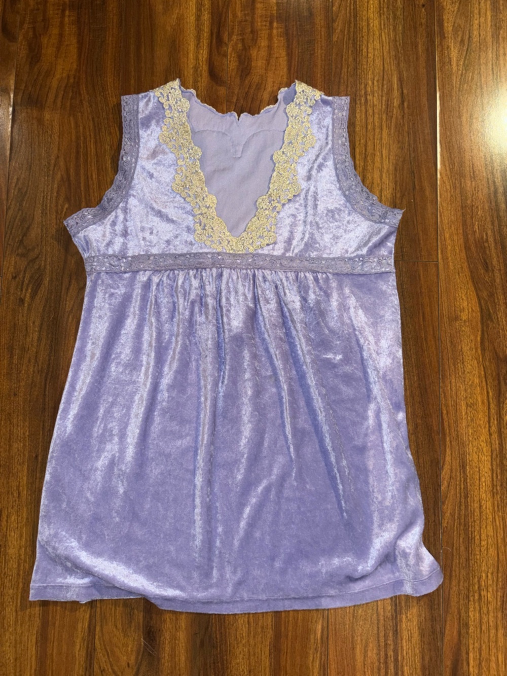 Japanese Brand Lavender Tank Top